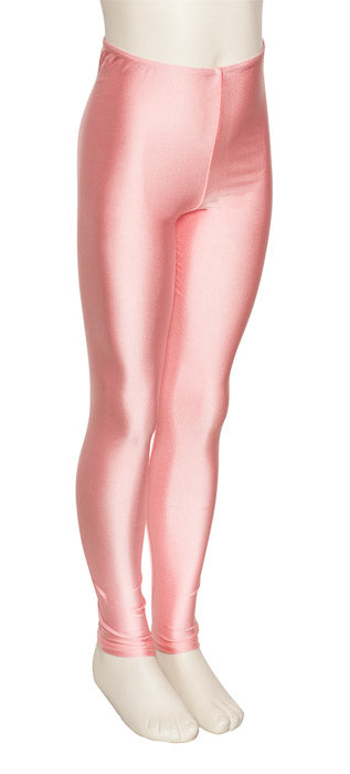 KDT002 Girls All Colours Shiny Nylon Lycra Dance Tights Footless Leggings