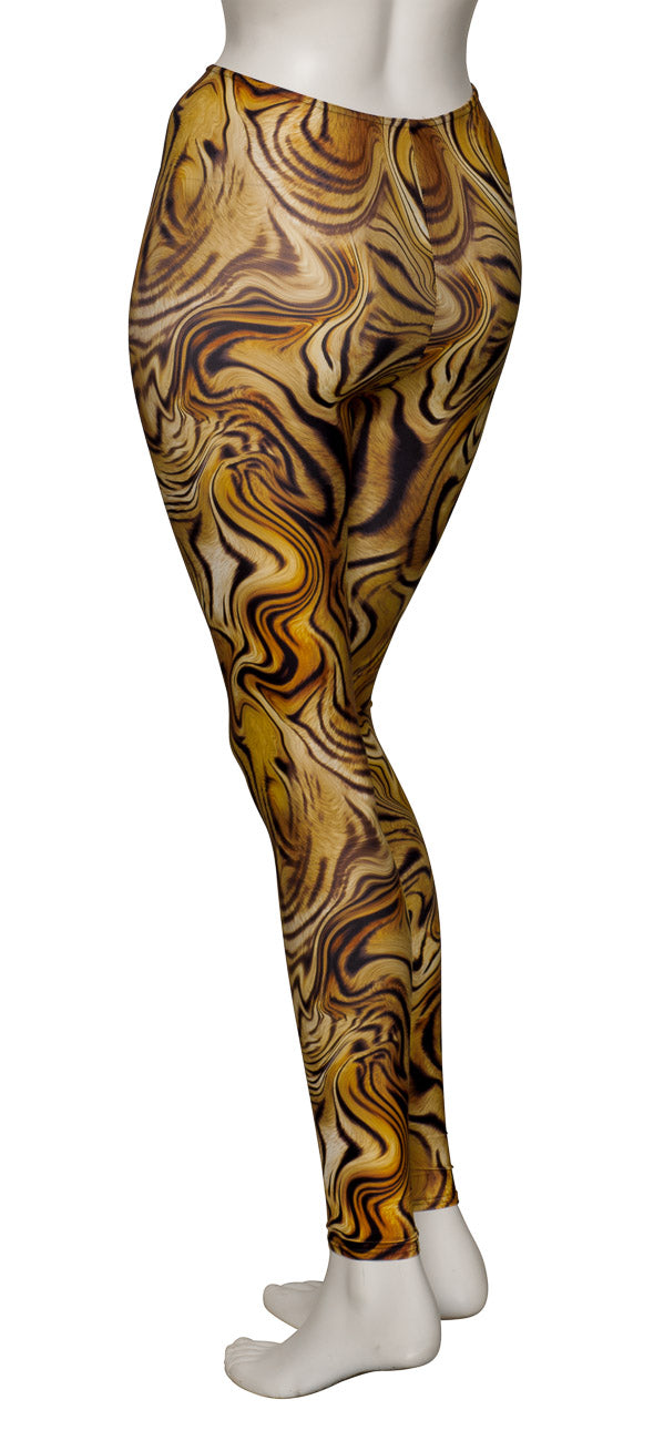 KDT002 Women's Girls All Colours ANIMAL PRINT Dance Footless Tights Leggings