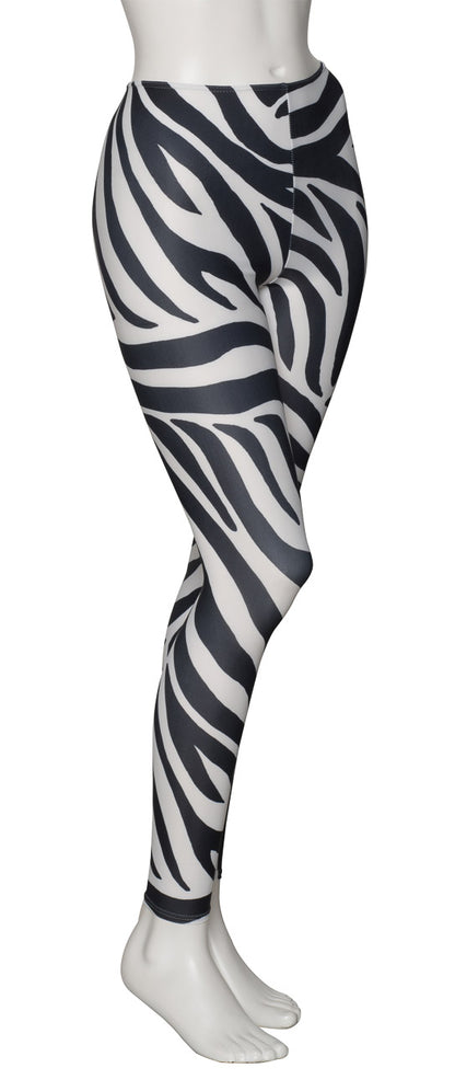 KDT002 Women's Girls All Colours ANIMAL PRINT Dance Footless Tights Leggings