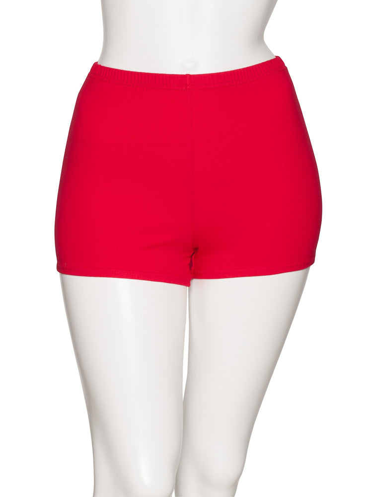 KHPC-5 Women's All Colours Cotton Dance Gymnastics Running Shorts Hot Pants