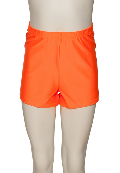 KHPN-5 Girls All Colours Nylon Lycra Dance Gymnastics Running Shorts Hot Pants