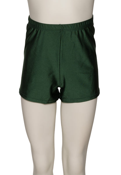 KHPN-5 Girls All Colours Nylon Lycra Dance Gymnastics Running Shorts Hot Pants