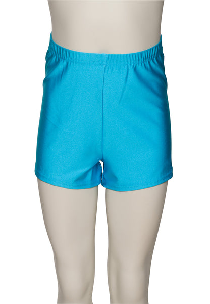KHPN-5 Girls All Colours Nylon Lycra Dance Gymnastics Running Shorts Hot Pants