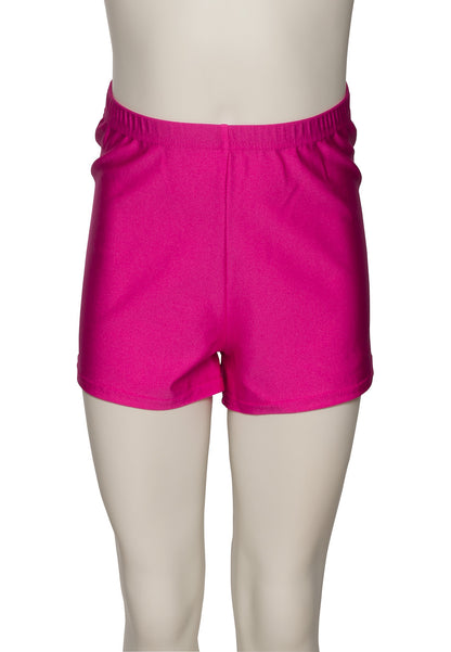 KHPN-5 Girls All Colours Nylon Lycra Dance Gymnastics Running Shorts Hot Pants