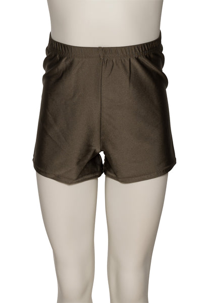 KHPN-5 Girls All Colours Nylon Lycra Dance Gymnastics Running Shorts Hot Pants