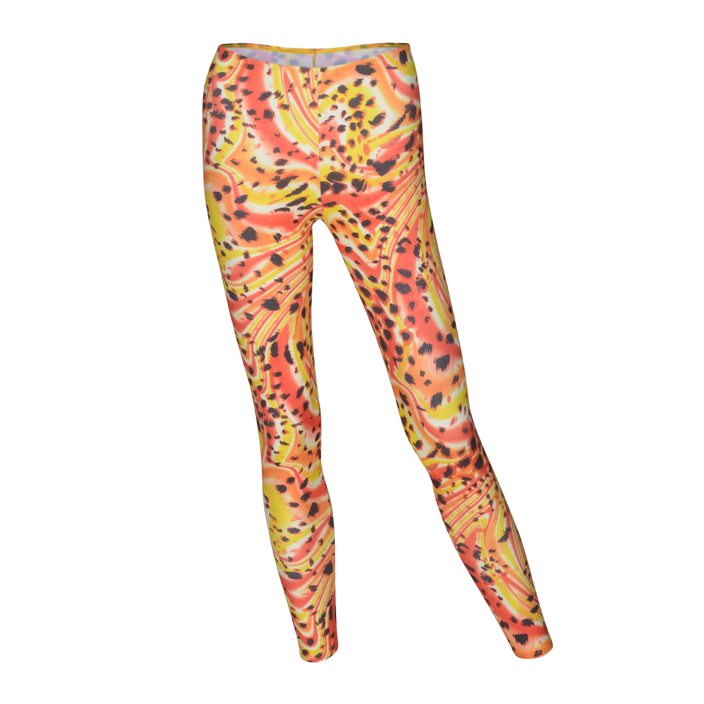 KDT001 Women's Girls All Colours ANIMAL PRINT Dance Tights Leggings With Stirrups