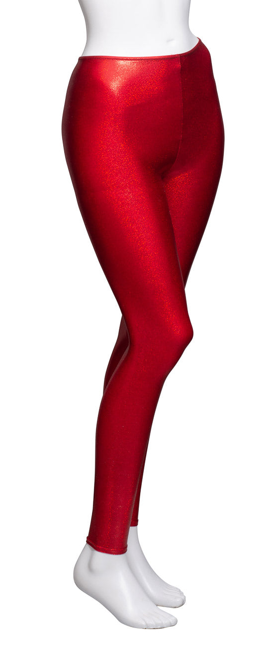 KDT002 Women's Girls All Colours SPARKLY HOLOGRAM Dance Footless Tights Leggings
