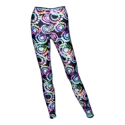 KDT002 Women's Girls All Colours Variety Of Festival Multi Coloured Print Tights Leggings