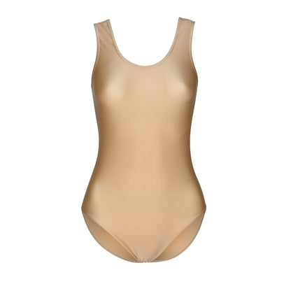KDC026 Girls All Colours Nylon Lycra Sleeveless Plain Dance Gymnastics Leotard