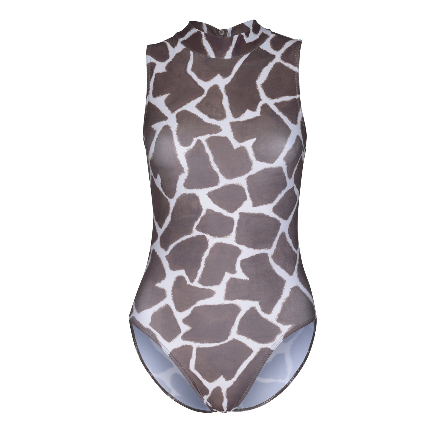 KDGN016 All Colours ANIMAL PRINT Women's Girls Lycra High Neck Sleeveless Dance Leotard