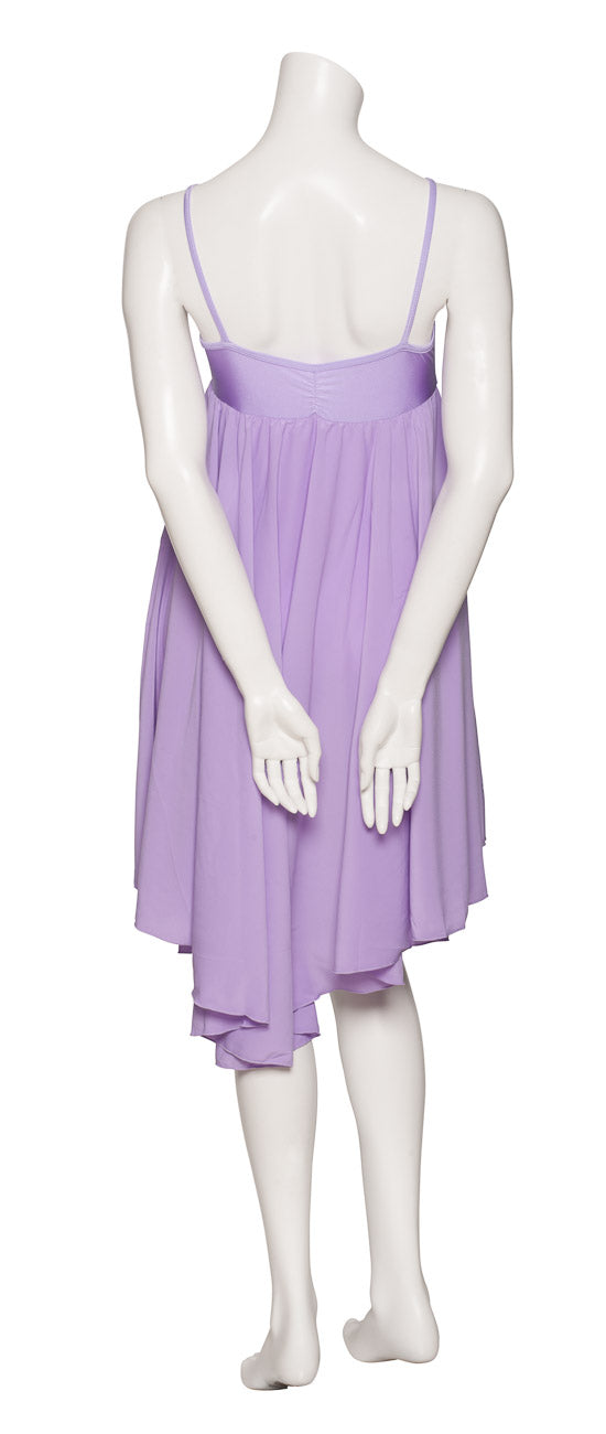 Lilac All Sizes Plain Lyrical Dress Contemporary Ballet Dance Costume