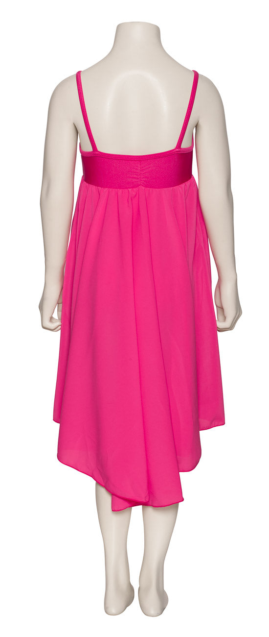 Fuchsia All Sizes Plain Lyrical Dress Contemporary Ballet Dance Costume