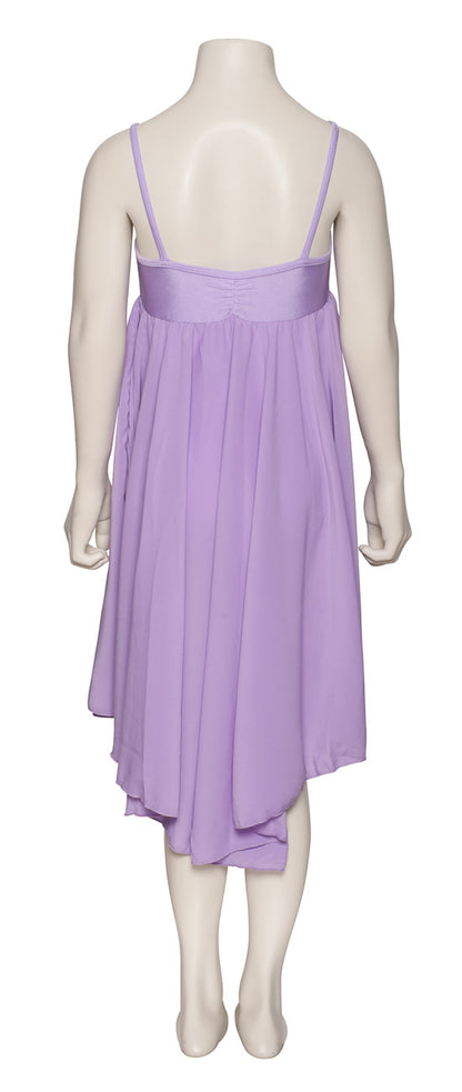 Lilac All Sizes Plain Lyrical Dress Contemporary Ballet Dance Costume