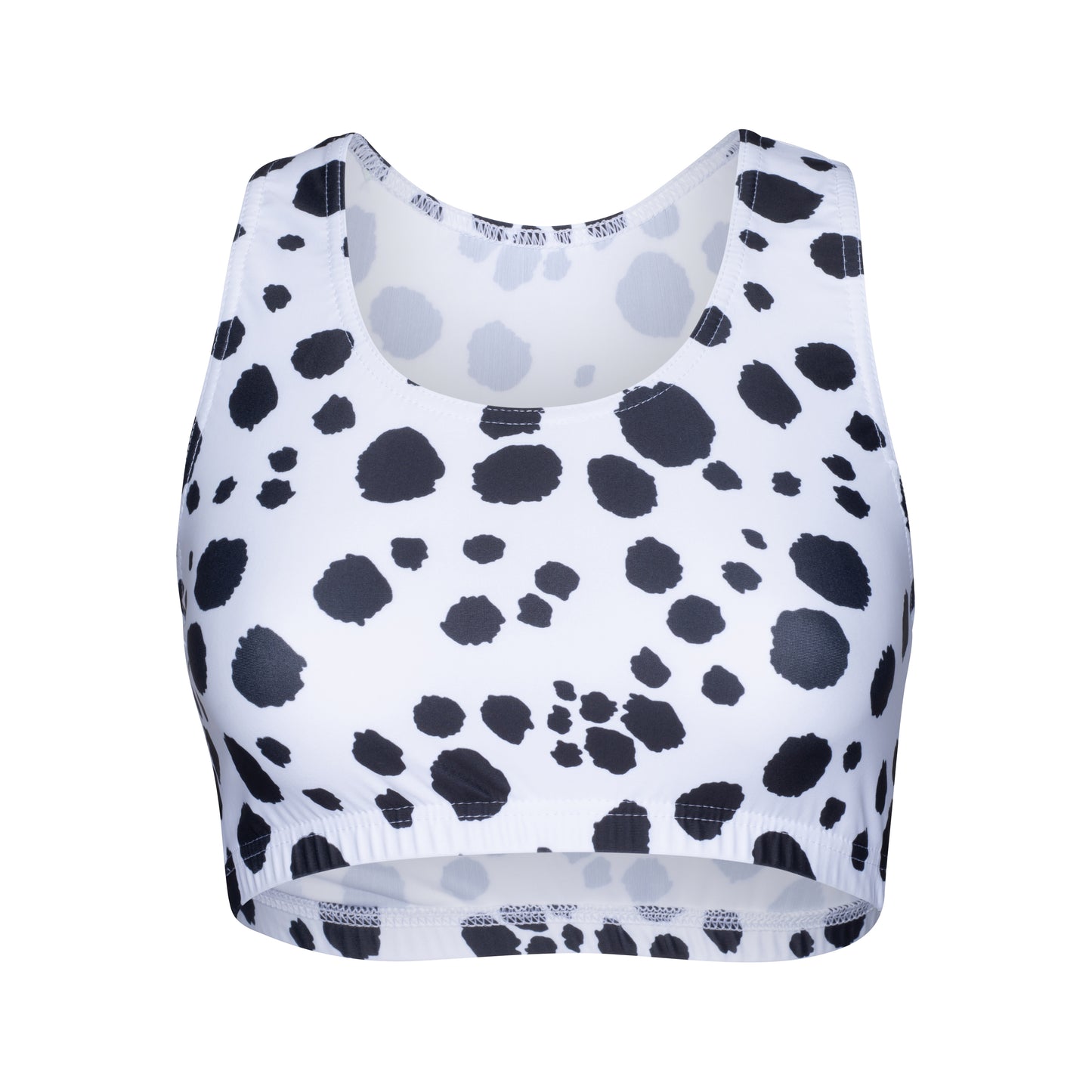 KCTP-5 All Colours and Sizes ANIMAL PRINT Racer Back Dance Fitness Gym Crop Top