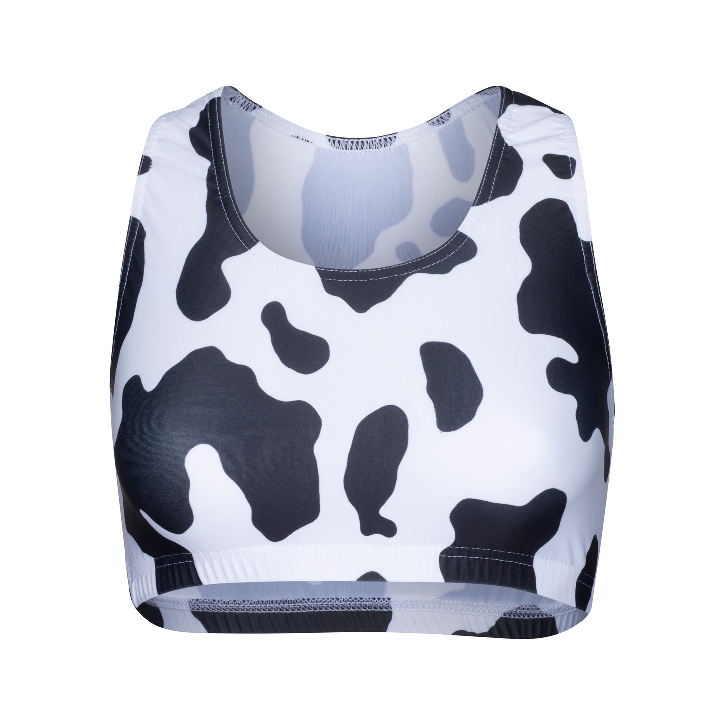 KCTP-5 All Colours and Sizes ANIMAL PRINT Racer Back Dance Fitness Gym Crop Top