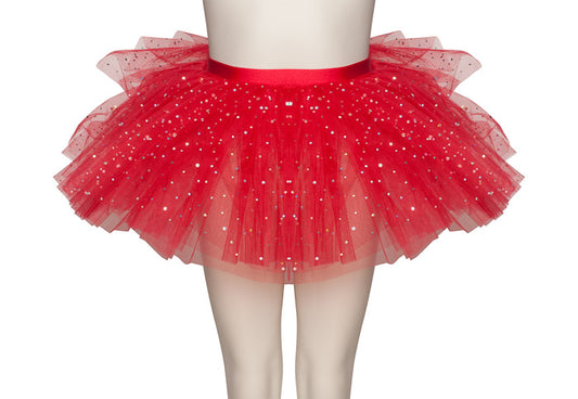 Red Premium SPARKLE Dance Ballet Tutu Skirt All Sizes