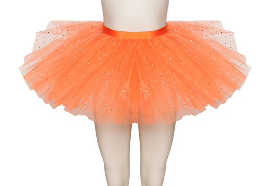 Orange Premium SPARKLE Dance Ballet Tutu Skirt All Sizes