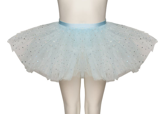 Pale Blue Premium SPARKLE Dance Ballet Tutu Skirt All Sizes