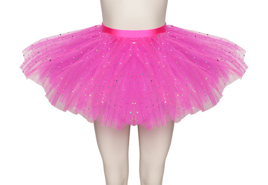 Hot Pink Premium SPARKLE Dance Ballet Tutu Skirt All Sizes