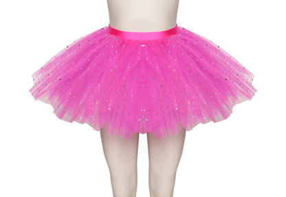 Hot Pink Premium SPARKLE Dance Ballet Tutu Skirt All Sizes