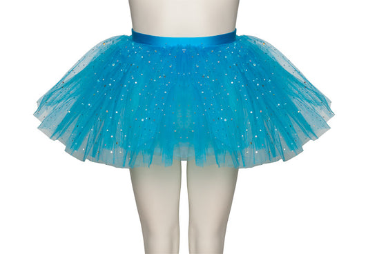Turquoise Premium SPARKLE Dance Ballet Tutu Skirt All Sizes