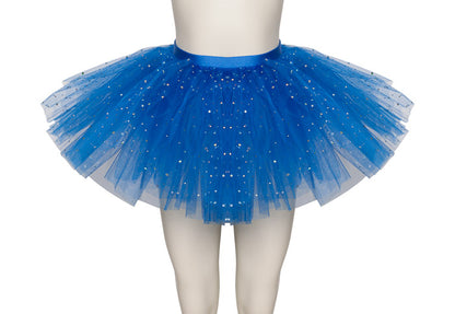 Royal Blue Premium SPARKLE Dance Ballet Tutu Skirt All Sizes