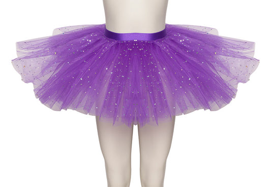 Purple Premium SPARKLE Dance Ballet Tutu Skirt All Sizes