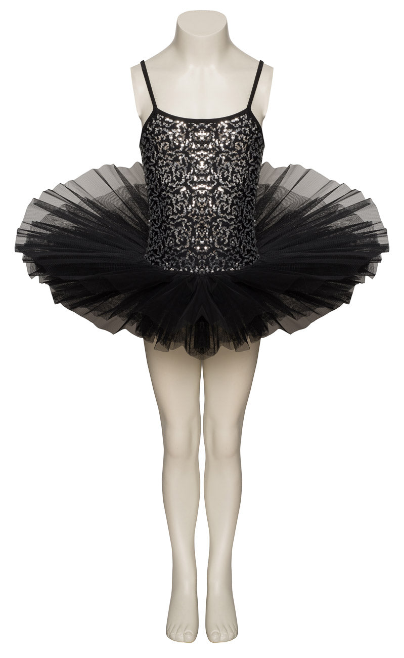 All Colours Premium Dance Ballet Tutu with Silver Sequins