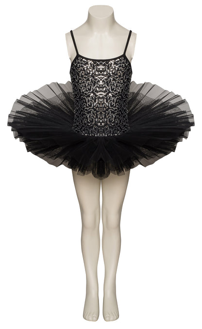 All Colours Premium Dance Ballet Tutu with Silver Sequins