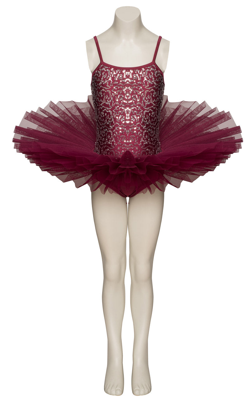 All Colours Premium Dance Ballet Tutu with Silver Sequins
