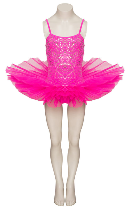 All Colours Premium Dance Ballet Tutu with Silver Sequins