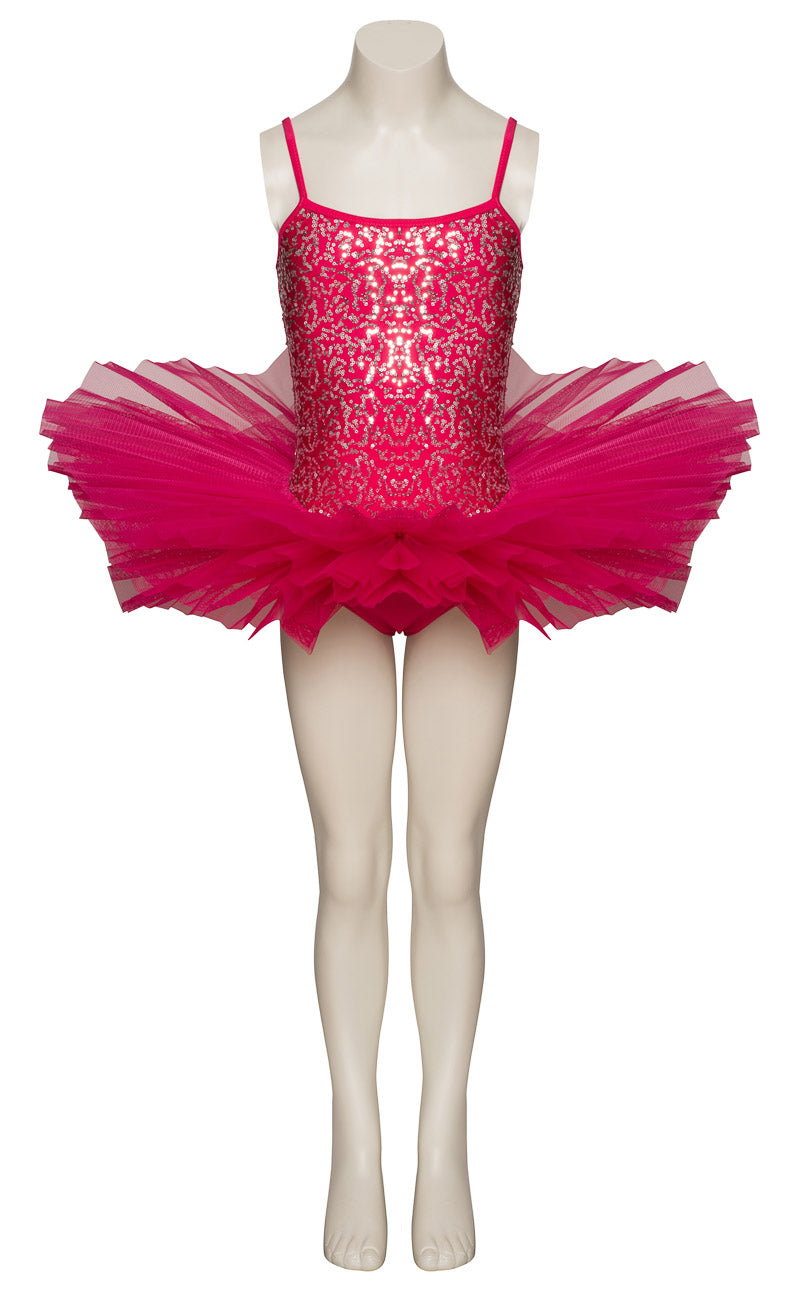 All Colours Premium Dance Ballet Tutu with Silver Sequins