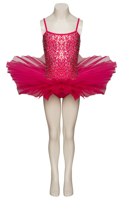 All Colours Premium Dance Ballet Tutu with Silver Sequins