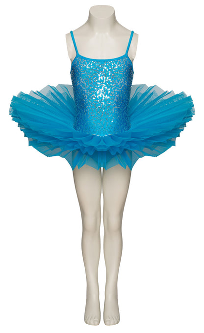 All Colours Premium Dance Ballet Tutu with Silver Sequins