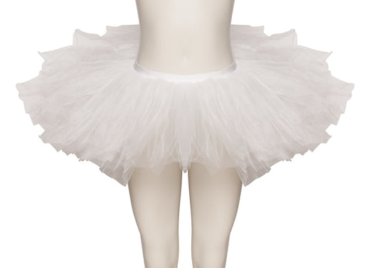 White Premium Plain Dance Ballet Tutu Skirt All Sizes