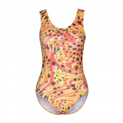 KDC026 All Colours ANIMAL PRINT Women's Girls Lycra Sleeveless Dance Leotard