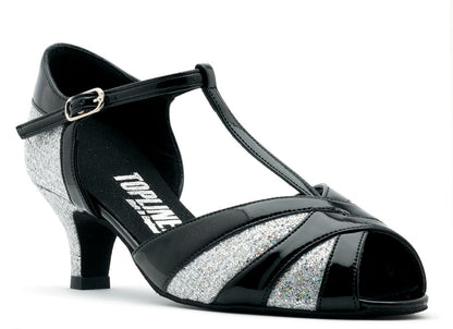 Helen Various Colours Ballroom Dance Latin Shoes 2 Inch Flare Heel