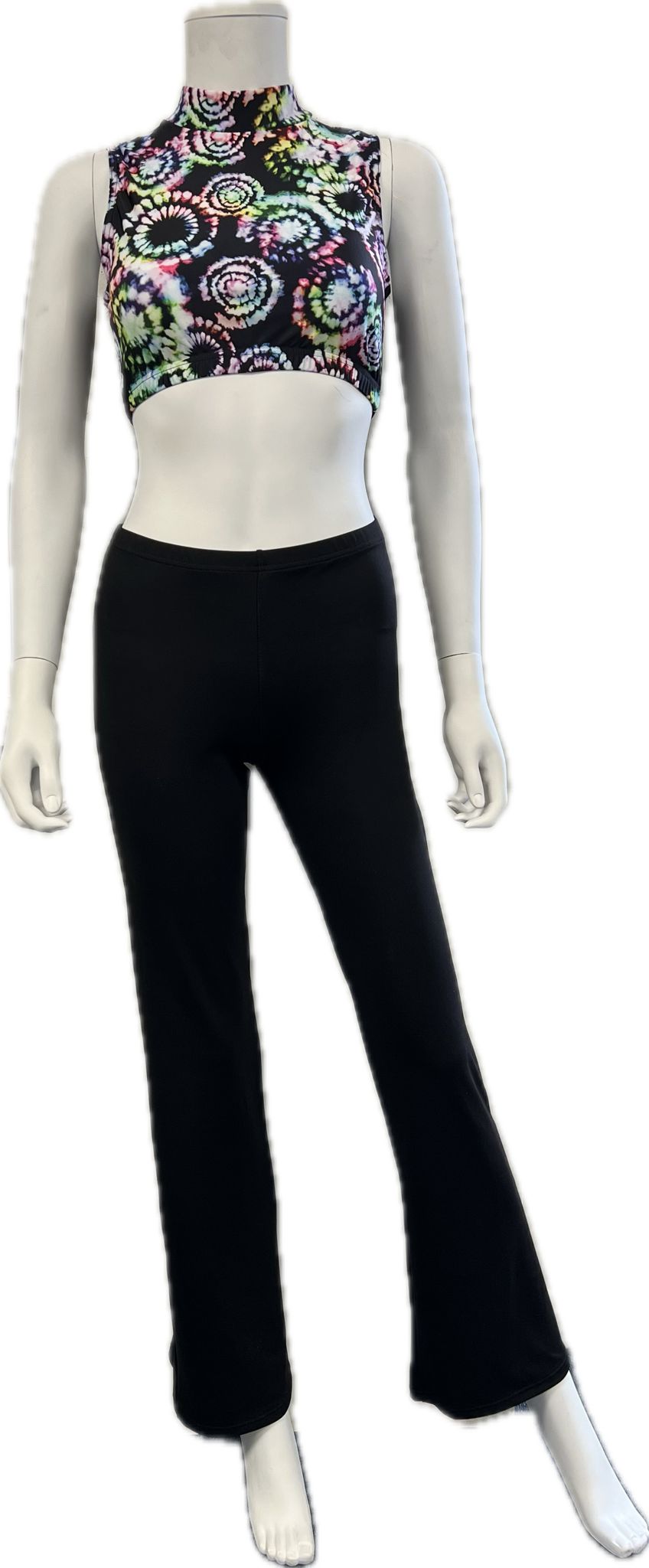 Ladies Girls Nylon Lycra Ballet Dance Jazz Pants Trousers KJPL1
