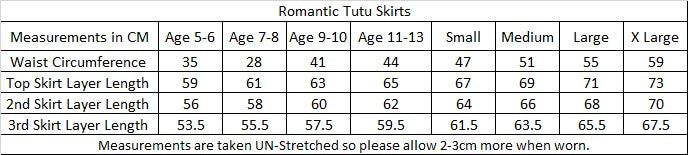 Girls Women's All Colours Romantic Ballet Dance 3 Layer Tutu Skirt