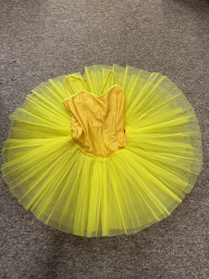 Yellow Premium Plain Dance Ballet Tutu All Sizes SALE