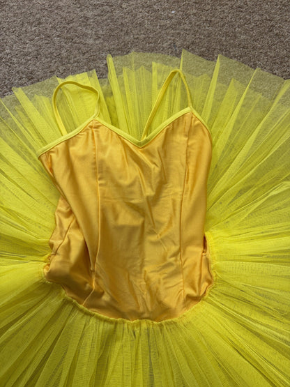 Yellow Premium Plain Dance Ballet Tutu All Sizes SALE