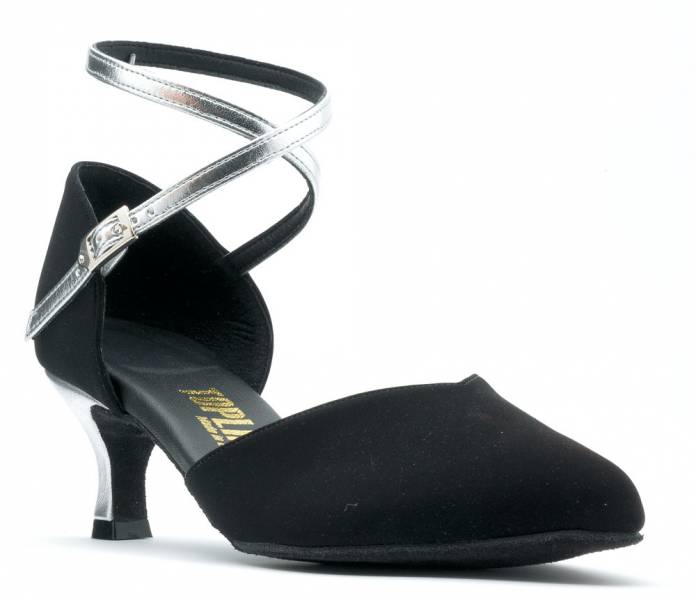 ladies black dance shoes