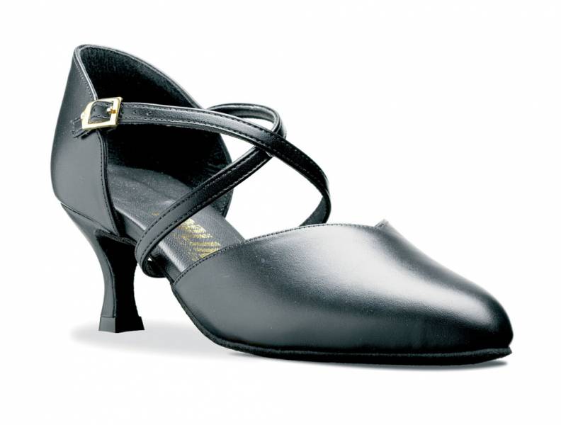 ladies black dance shoes