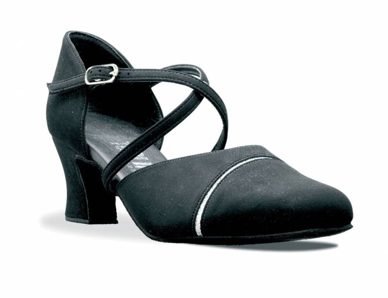 Ladies Leather Social Ballroom Dance Shoes Davina