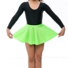 Katz Dancewear Girls Ladies Lycra Ballet Dance Circular Skirt KDSK01 Emerald Green, Childs X Large Waist 24-26