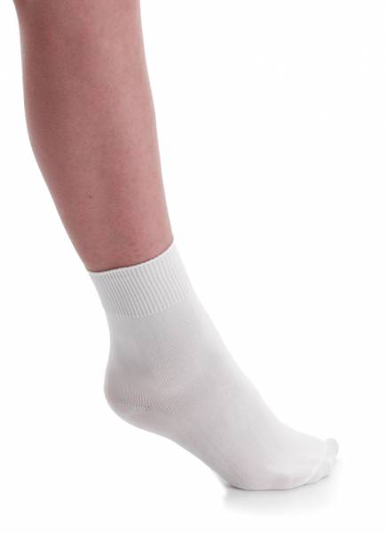 White Ankle Dance Ballet Tap Socks