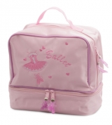 Pink Sparkly Ballerina Dance Ballet Hand Bag By Katz Christmas Birthday KB100 