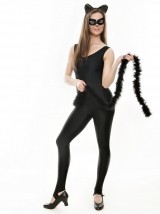 Katz Dancewear Ladies Girls Shiny Metallic Dance Long Sleeve Catsuit KDC012 Fancy dress Halloween 